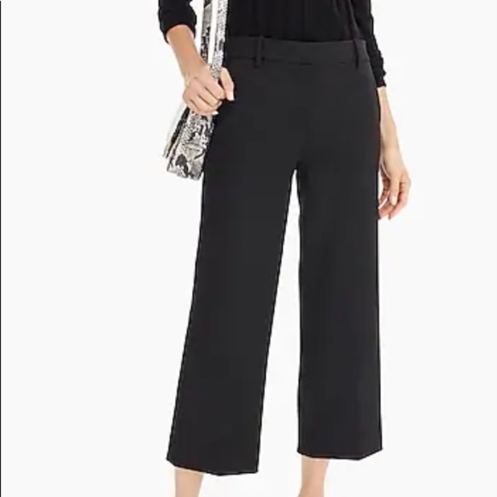 J Crew High-Rise Peyton wide-leg pant